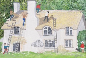 Dachdecken, 1995 von Judy Joel